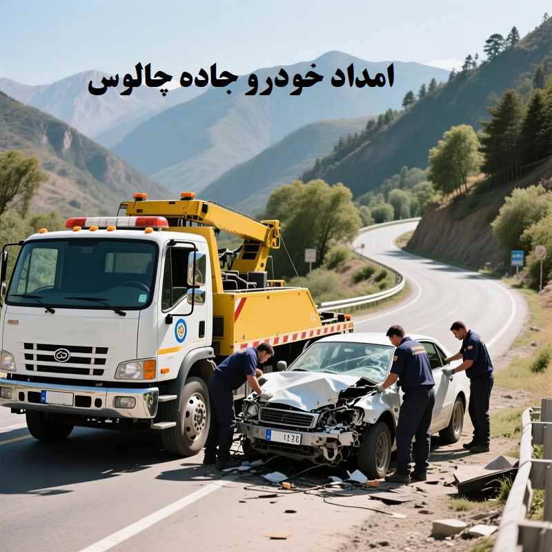شماره امداد خودرو جاده چالوس
